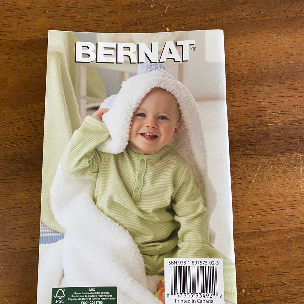 Bernat knit and crochet pattern book - Picture 2 of 4